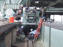 Miller Park Bogie Installation